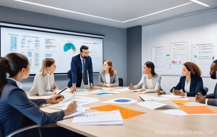 스포츠마케팅에서의 위기 관리 전략 - **Prompt 1: Crisis Preparedness Team in Action**
    "A diverse team of marketing and communication ...